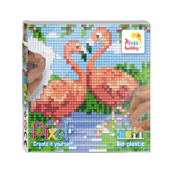 Pixel set - Flamingo's
