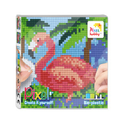 Pixel set - Flamingo